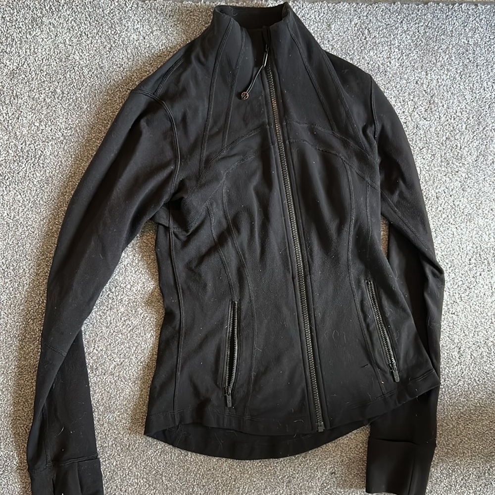 Black Lululemon Define Jacket